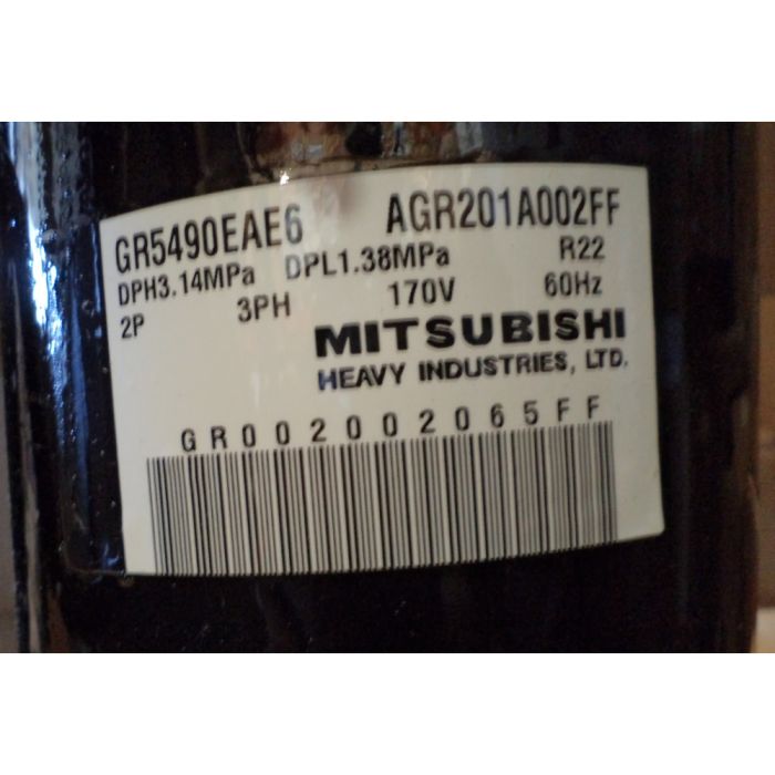 Компресор інверторний Mitsubishi Heavy AGR201A002FF (GR5490EAE6)