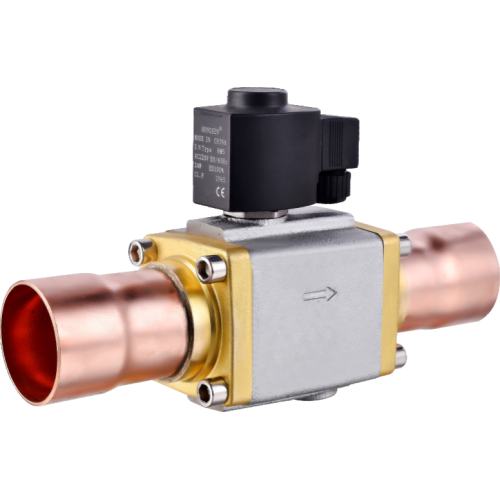 Соленоїдний вентиль HONGSEN HVP40-13T з котушкою 220В(пайка 1 5/8 ", 25м3 / ч, 45 Бар)