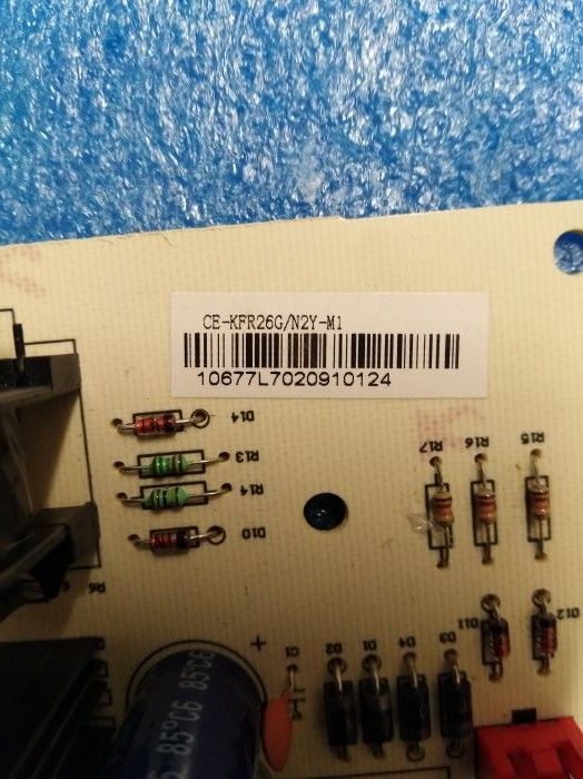 Плата Midea CE-KFR26G/N2Y-M1 внутрішнього блоку кондиціонера
