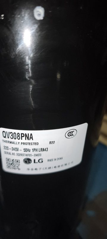Компресор ротаційний LG QV308PNA