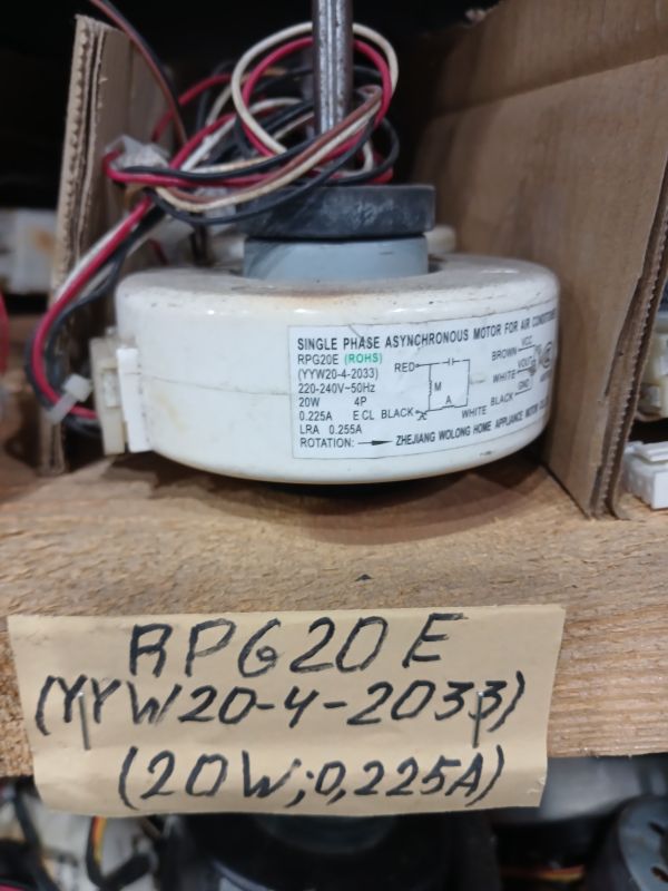 Двигун RPG20E(YYW20-4-2033) кондиціонера внутрішнього блоку
