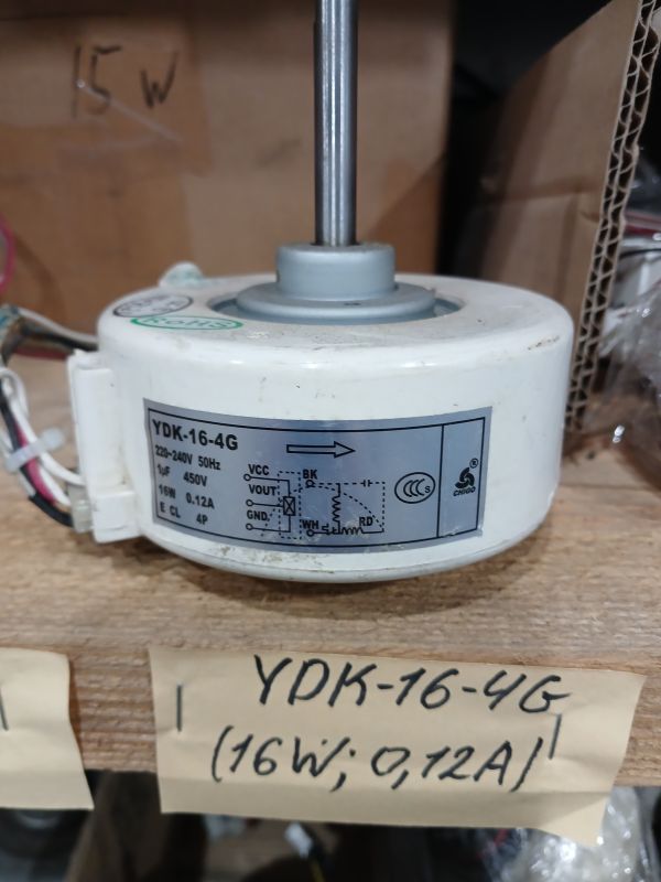 Двигун YDK-16-4G кондиціонера внутрішнього блоку
